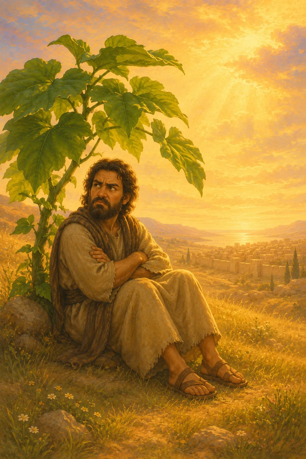 Jonah Is Angry with God