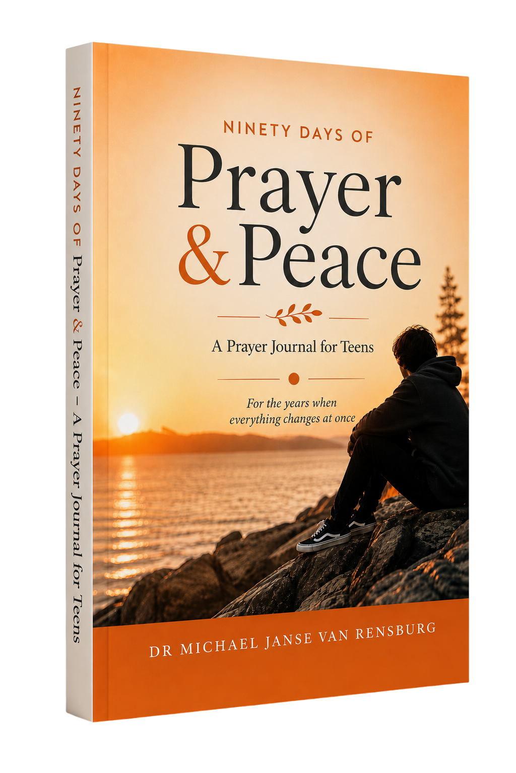Ninety Days of Prayer & Peace: A Prayer Journal for Teens — front cover